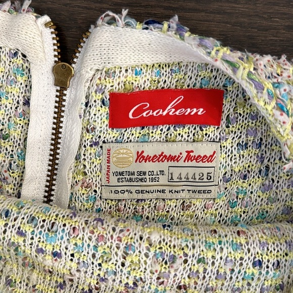 Coohem hand knit tweed top size 38 - Picture 3 of 6